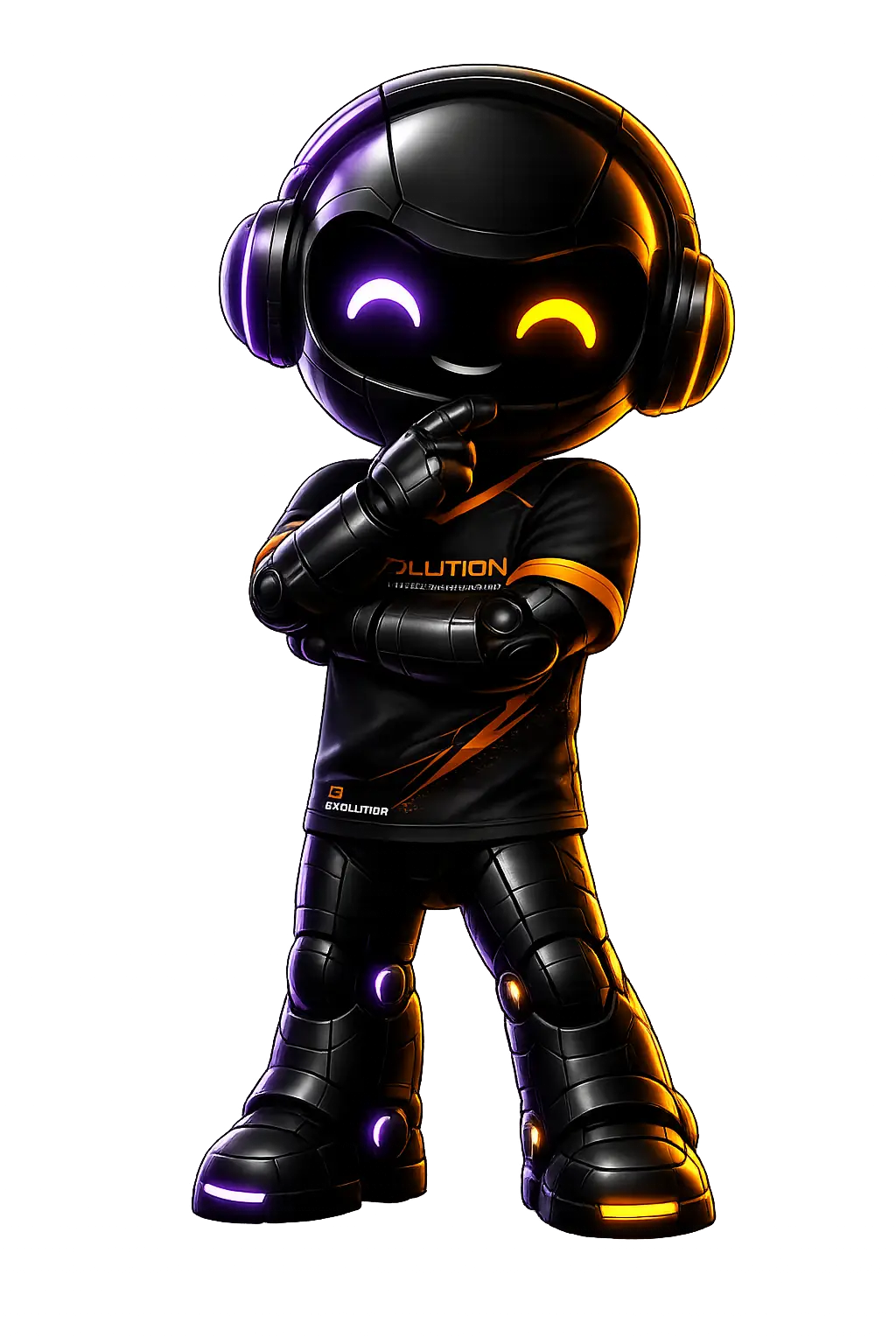 Evo, mascote da Evolution Informática