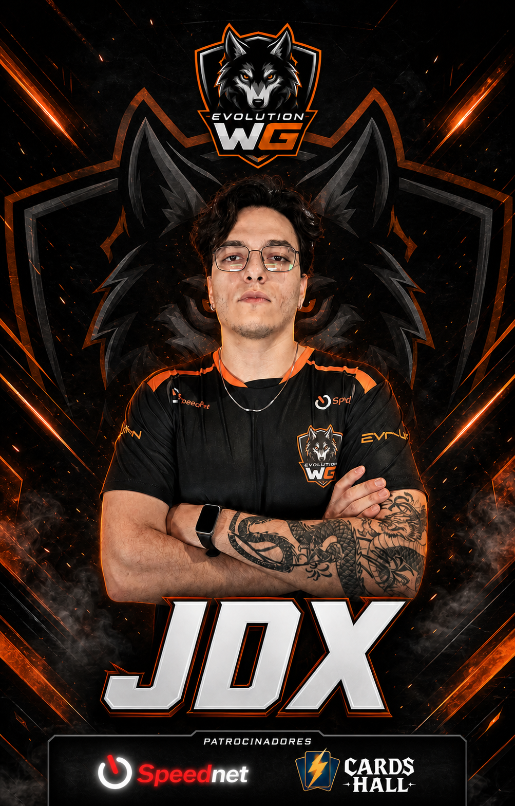 JDX, jogador de Valorant da WG Evolution de Sorocaba