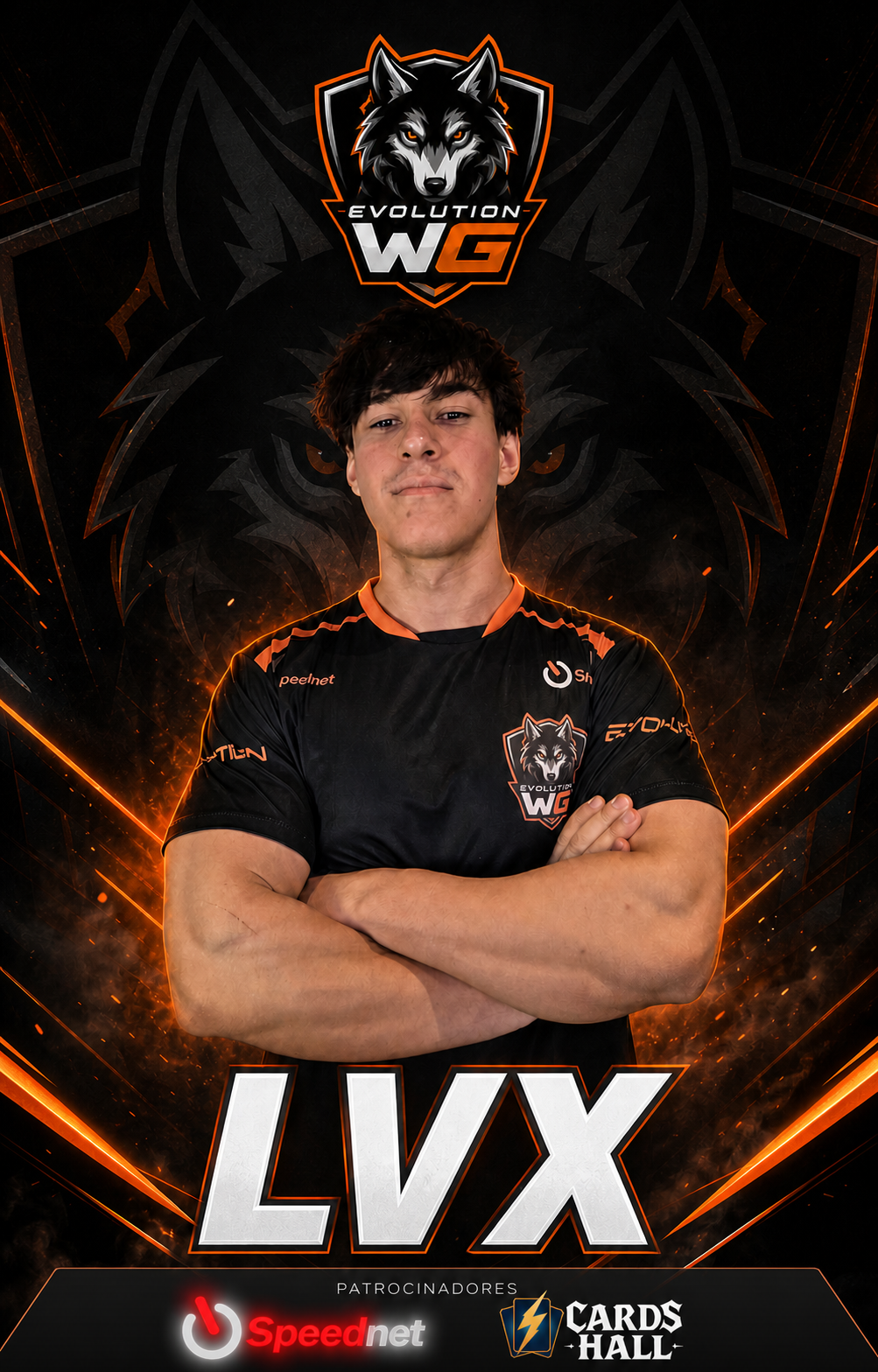 LVX, jogador de Valorant da WG Evolution de Sorocaba