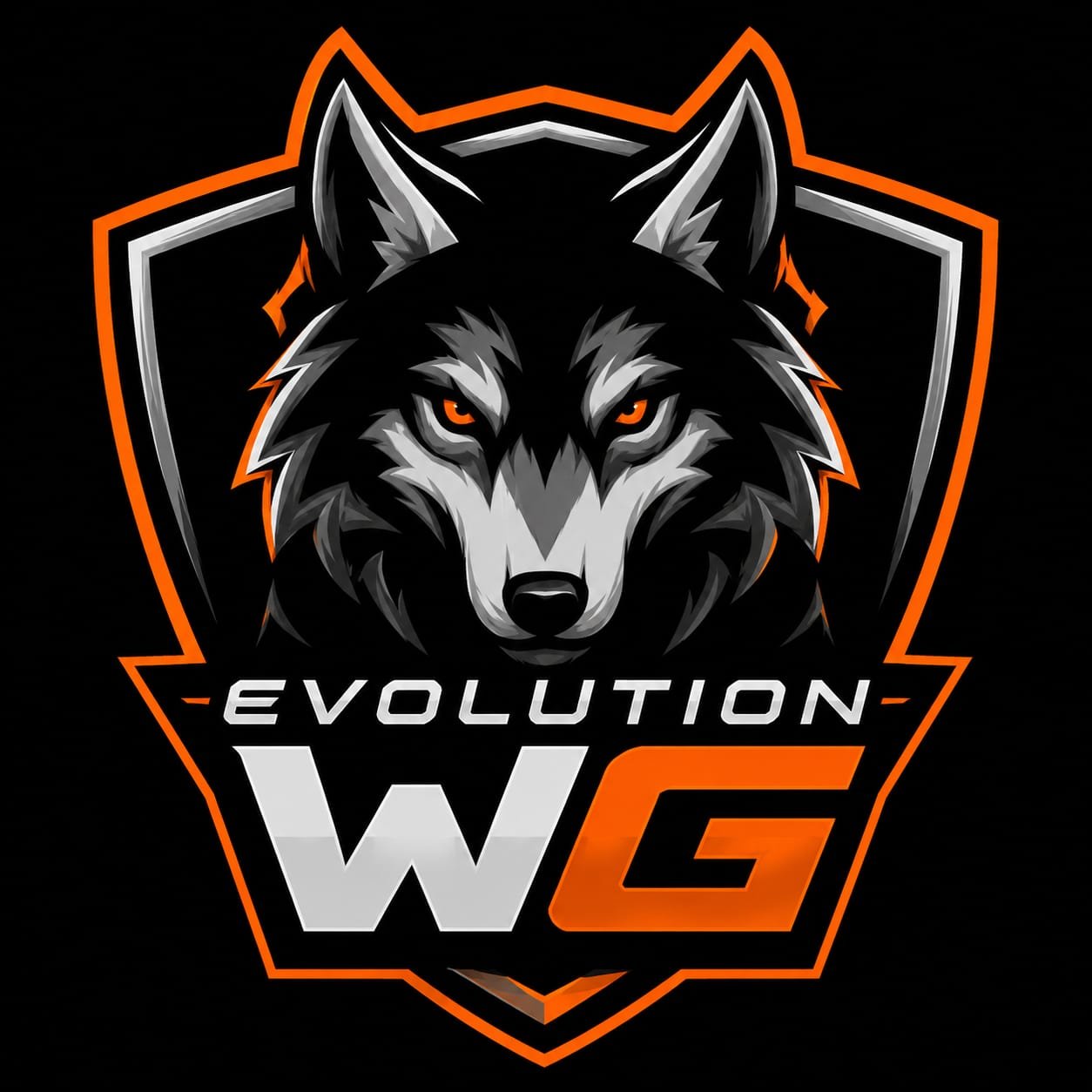 Logo oficial do time de esports WG Evolution